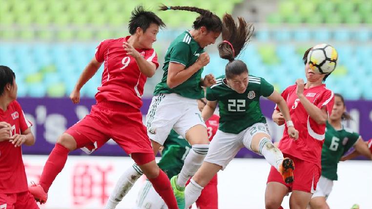 国际青年女子足球锦标赛：朝鲜平墨西哥