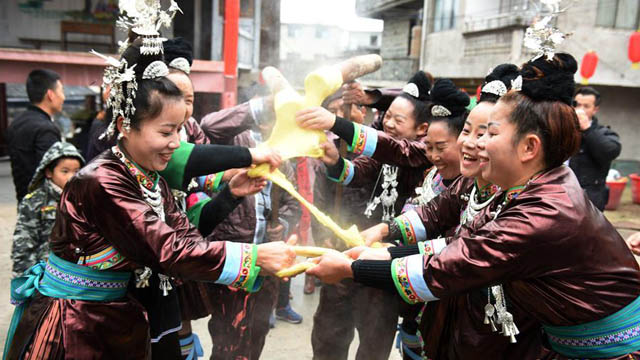 贵州黎平：侗族同胞闹侗年