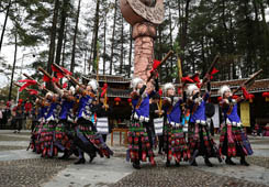 贵州凯里：特色民俗&ldquo;闹&rdquo;苗年