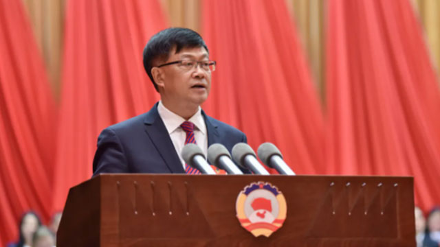 陈国芳作政协工作报告