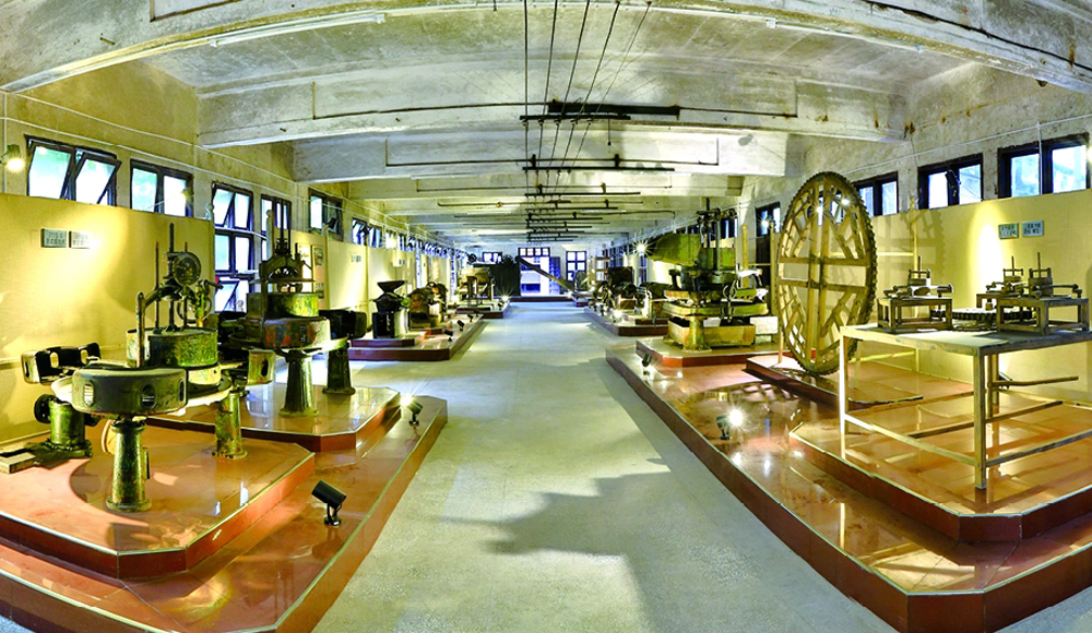 中国茶工业博物馆一角